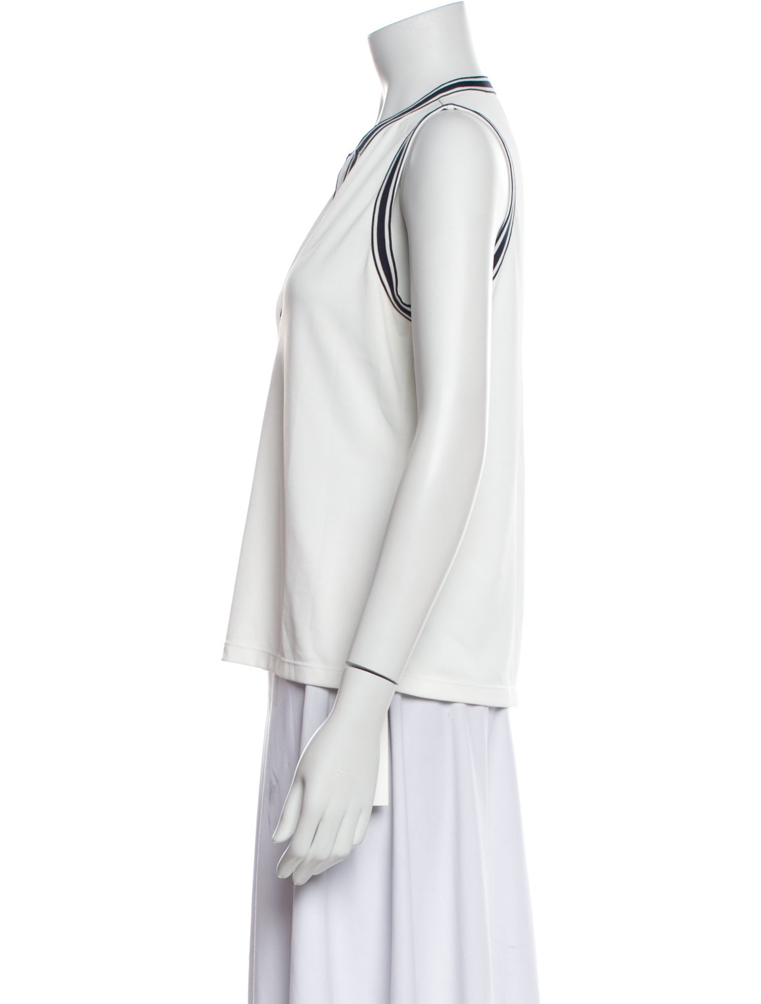 Tory Sport V-Neck Sleeveless Top