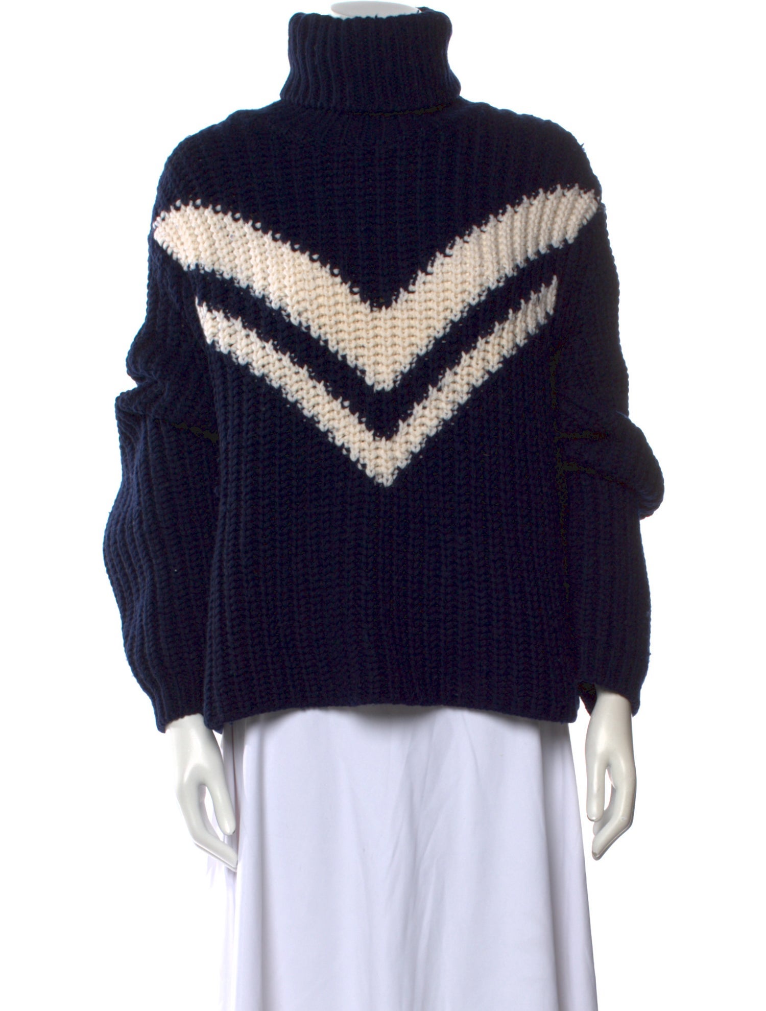 Tory Sport Merino Wool Striped Sweater