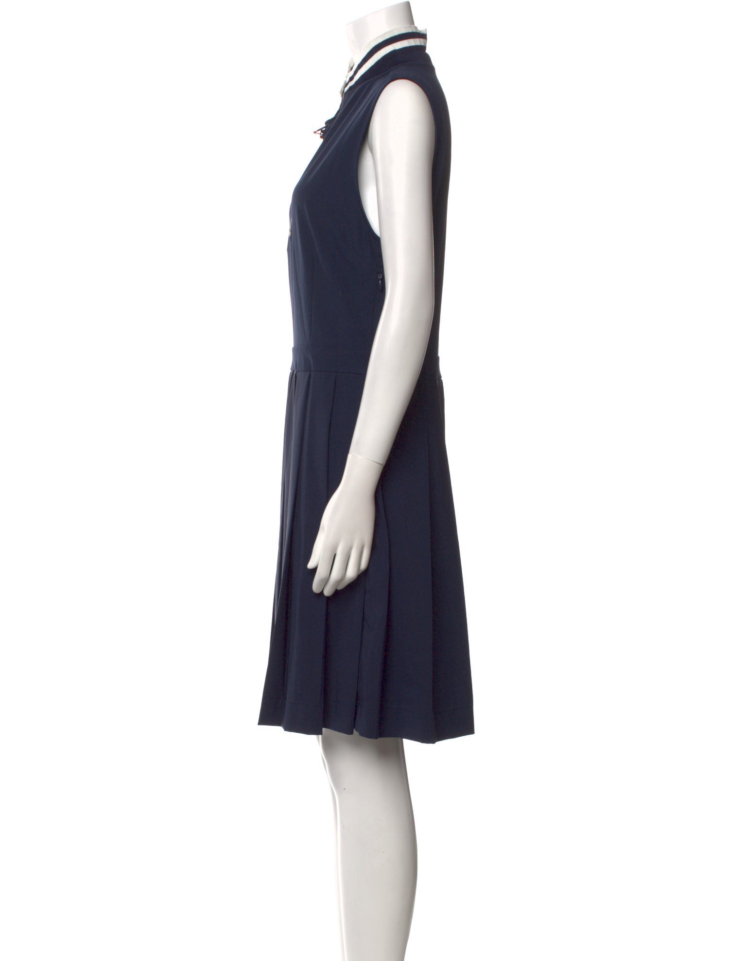 Tory Sport Mock Neck Knee-Length Dress