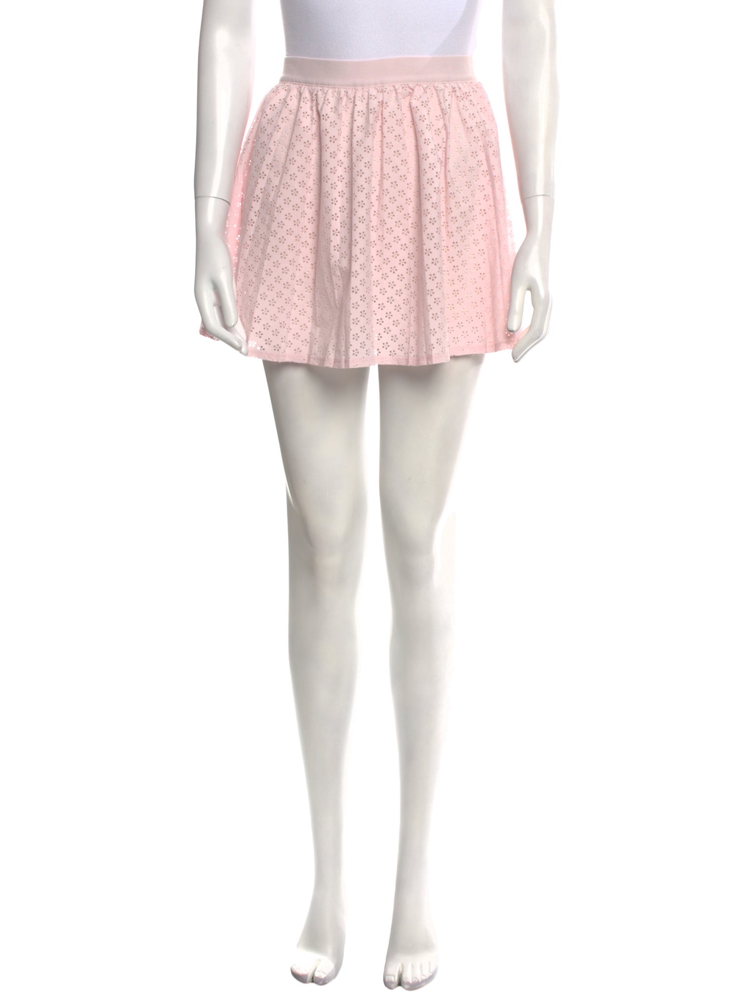 Tory Sport Floral Print Mini Skirt