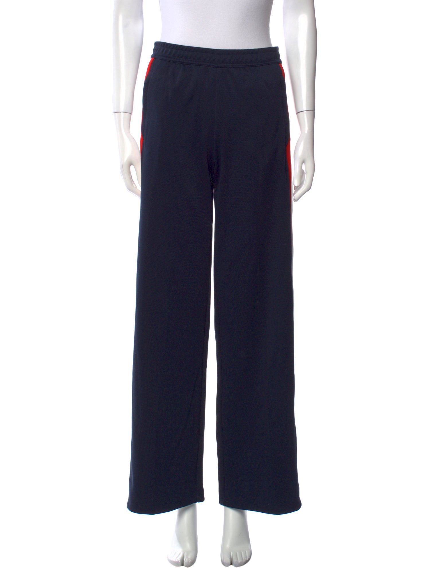 Tory Sport Striped Wide Leg Pants