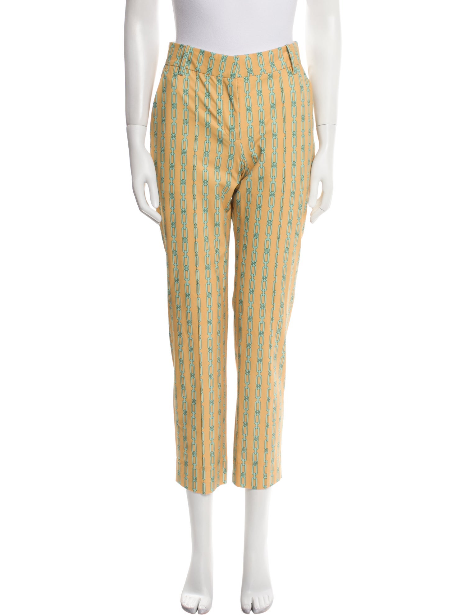 Tory Sport Striped Straight Leg Pants