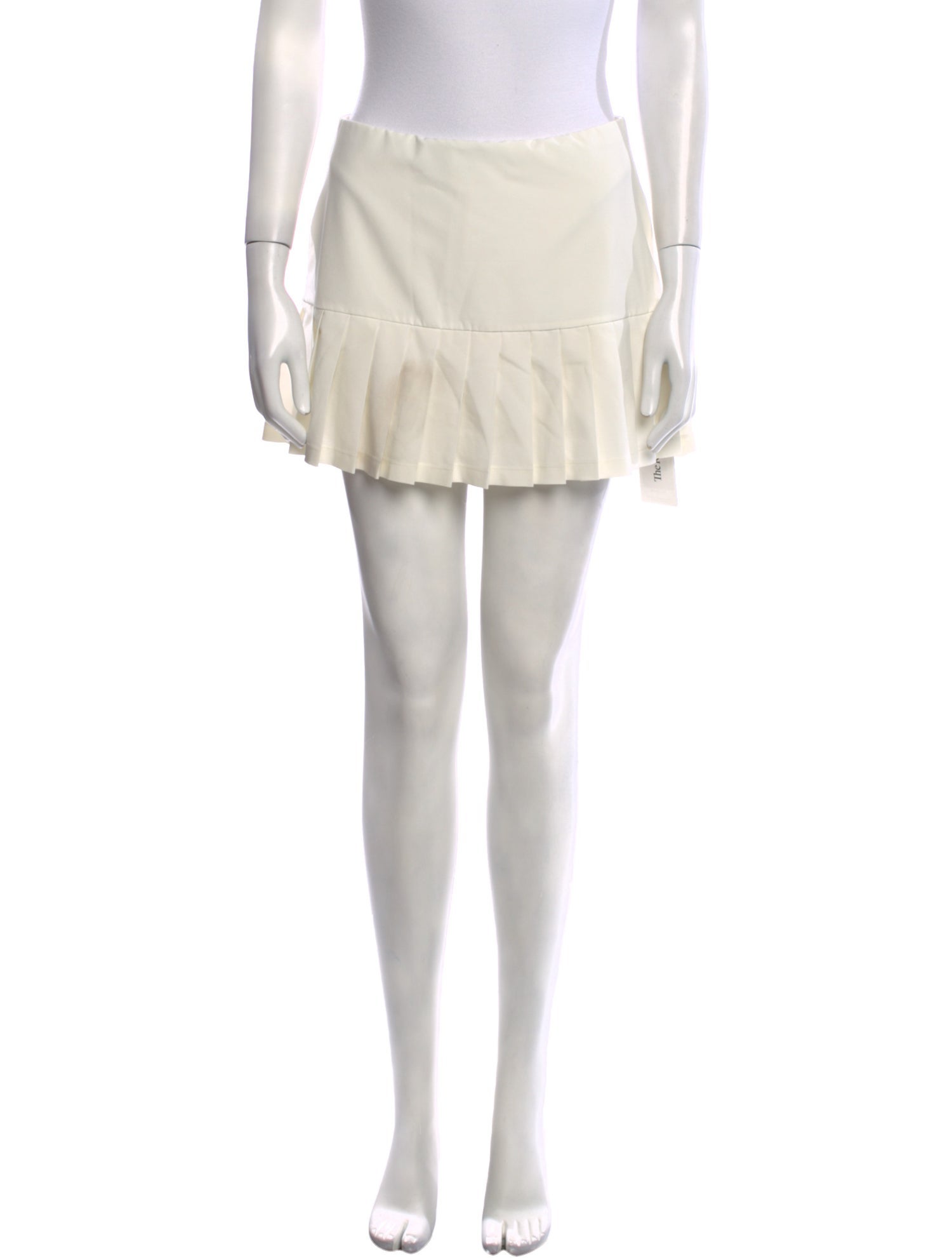 Tory Sport Pleated Accents Mini Skirt