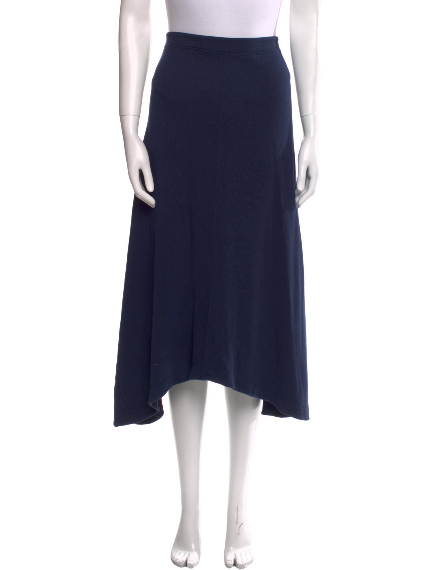 Tory Sport Pleated Accents Midi Length Skirt