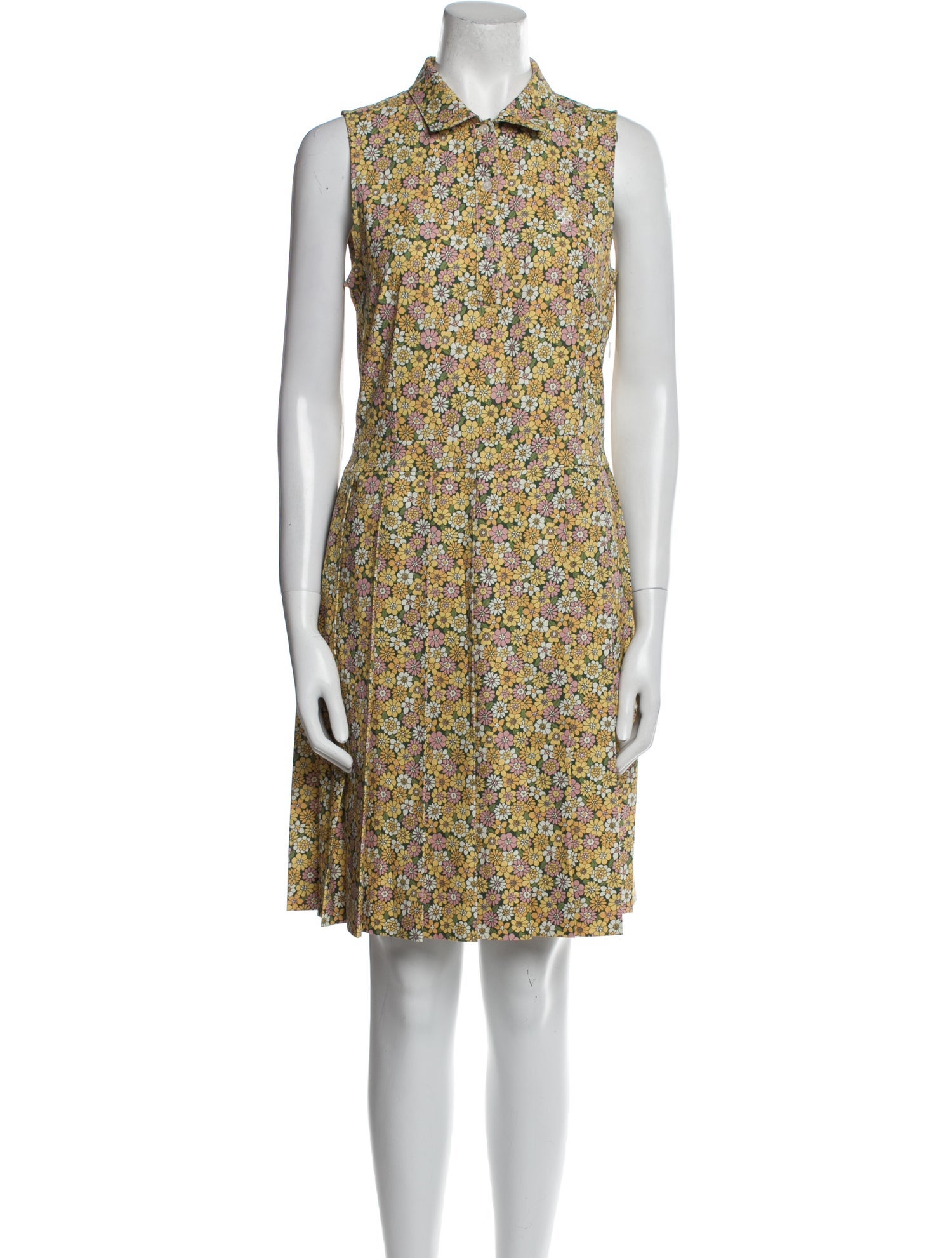 Tory Sport Floral Print Knee-Length Dress