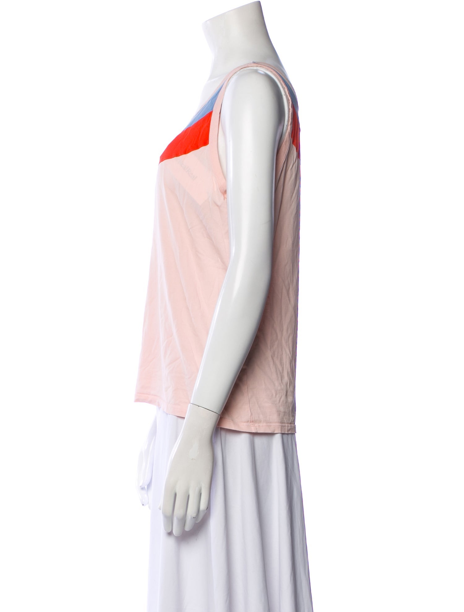 Tory Sport Scoop Neck Sleeveless Top