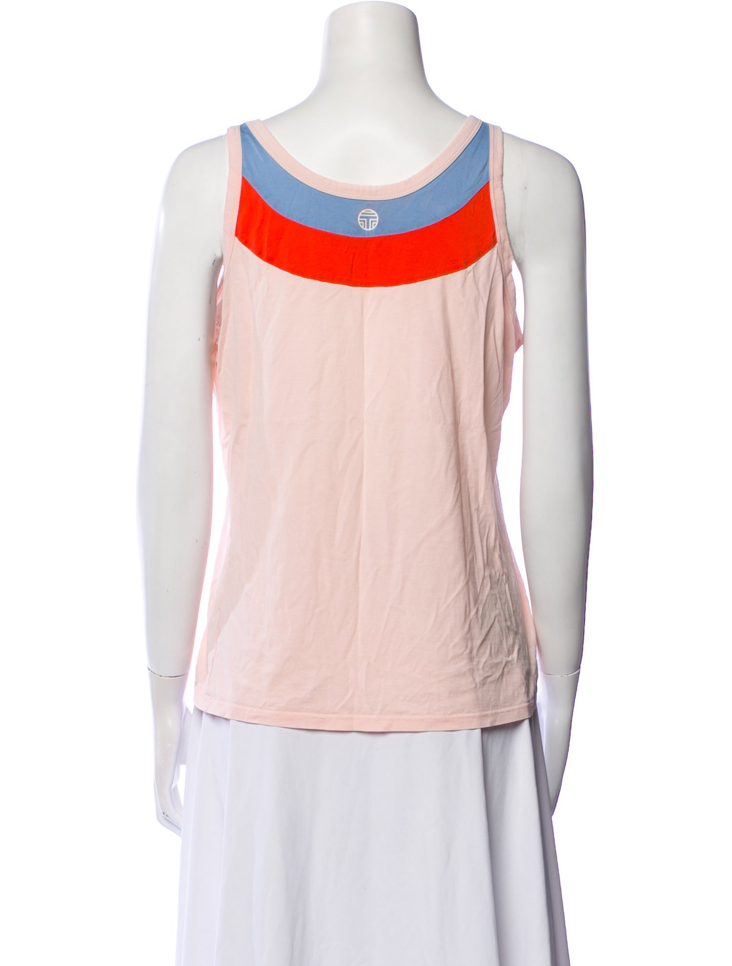 Tory Sport Scoop Neck Sleeveless Top