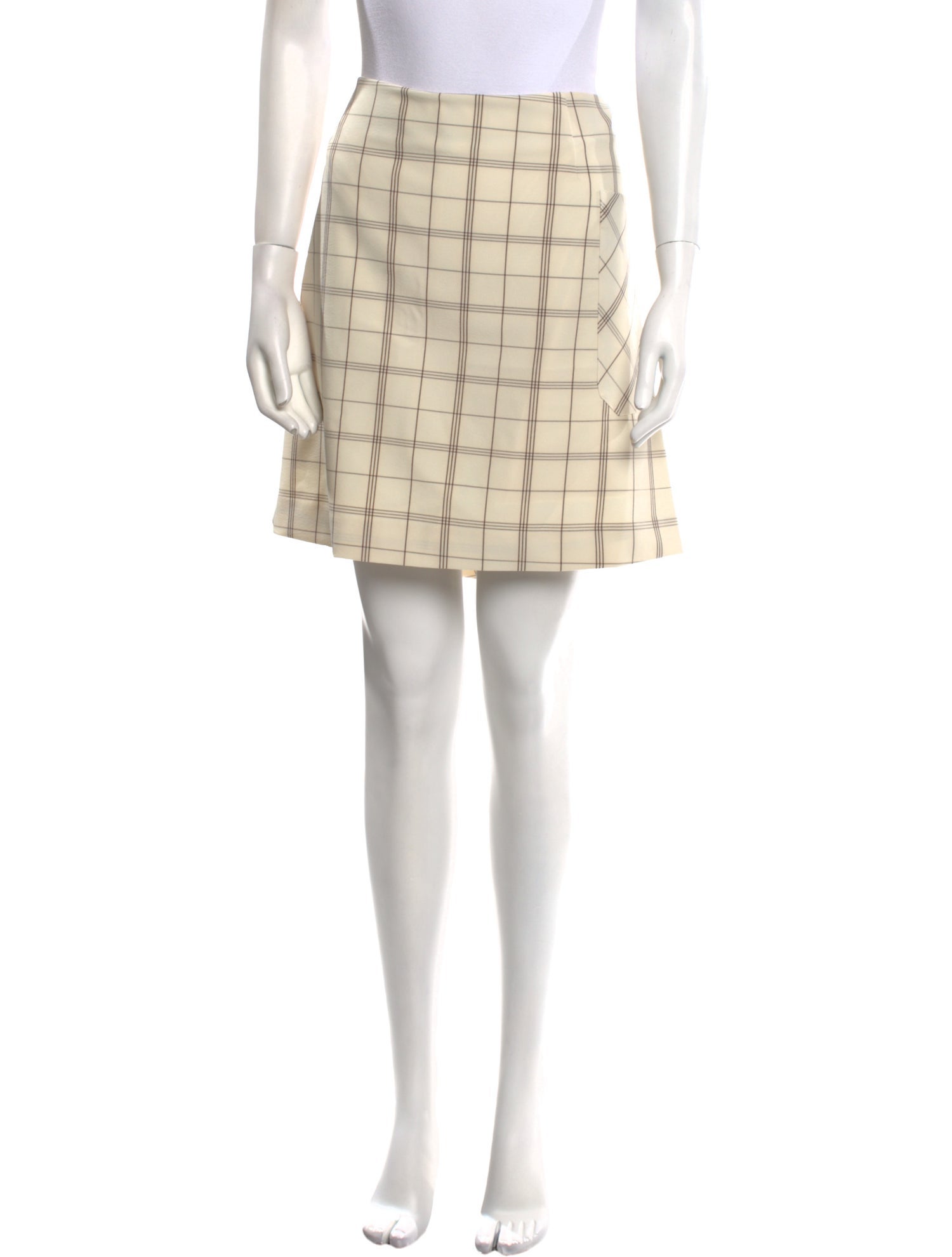 Tory Sport Plaid Print Mini Shorts