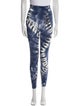 Tory Sport Tie-Dye Print Skinny Leg Pants