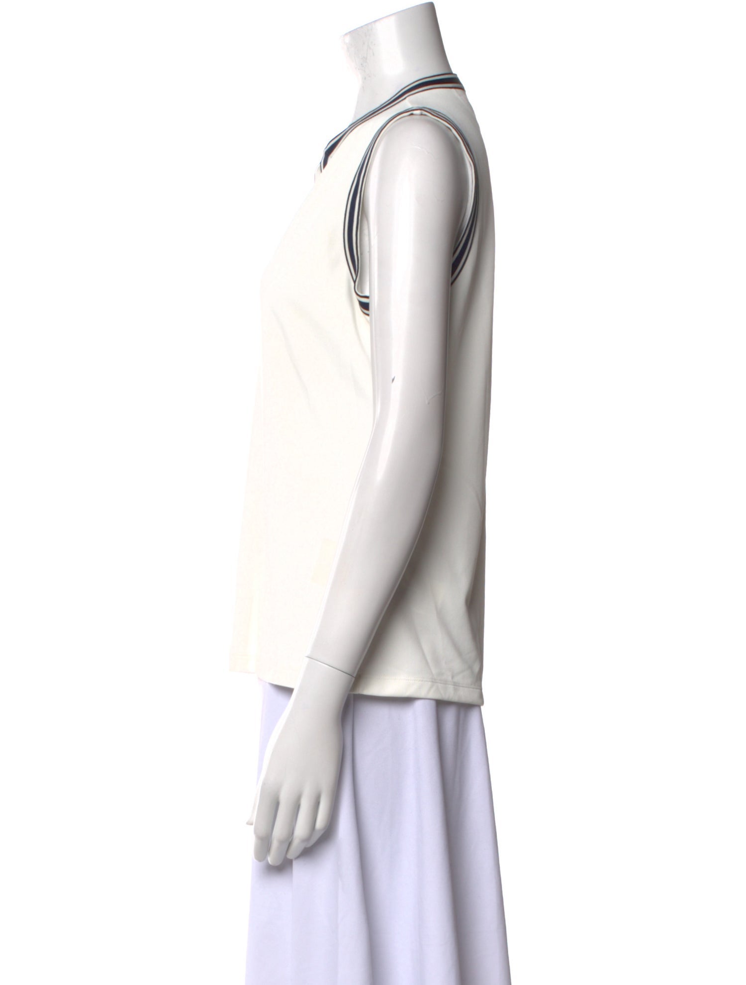 Tory Sport V-Neck Sleeveless Top