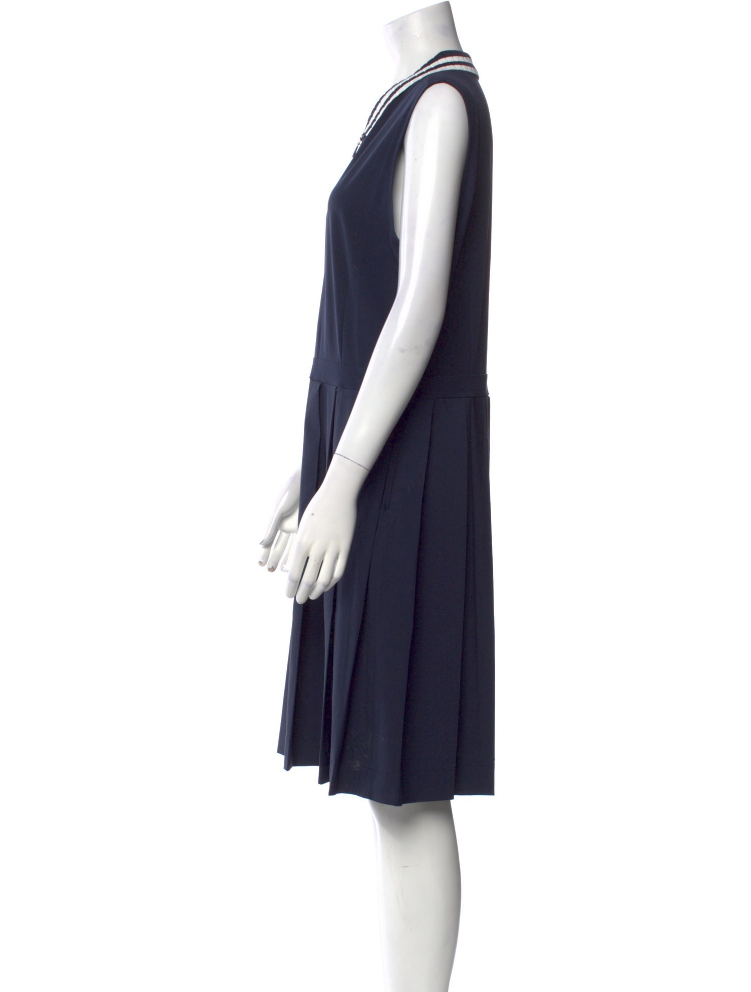 Tory Sport V-Neck Knee-Length Dress