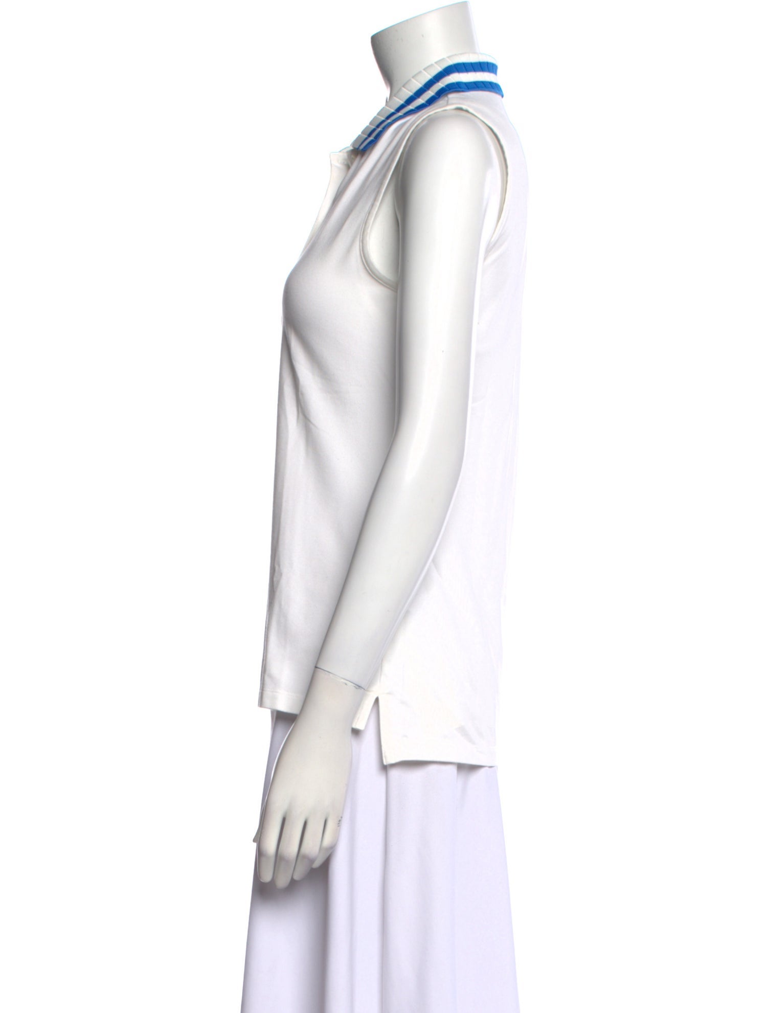 Tory Sport V-Neck Sleeveless Polo