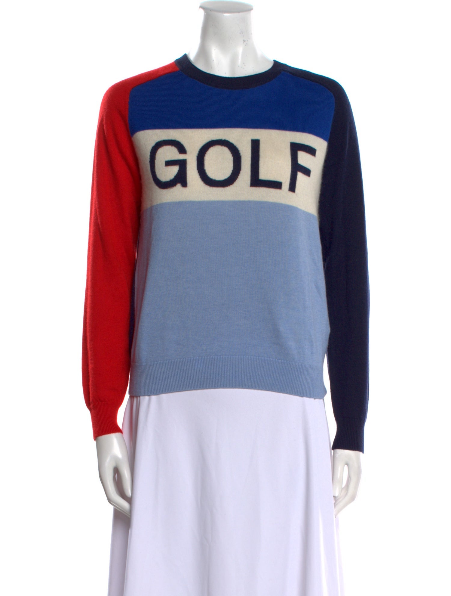 Tory Sport Cashmere Graphic Print Sweater