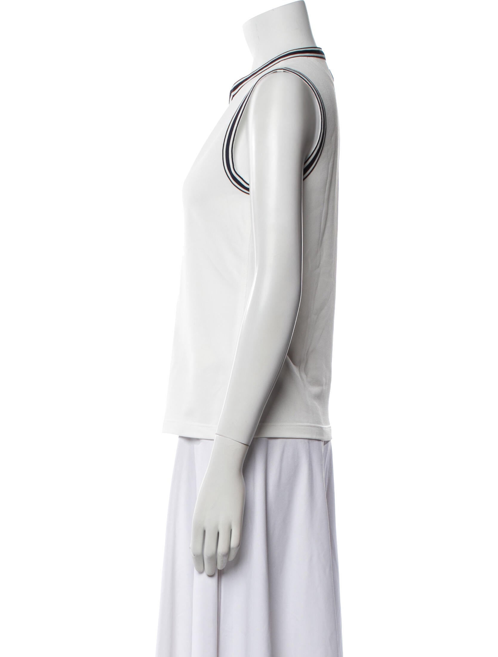 Tory Sport V-Neck Sleeveless Top