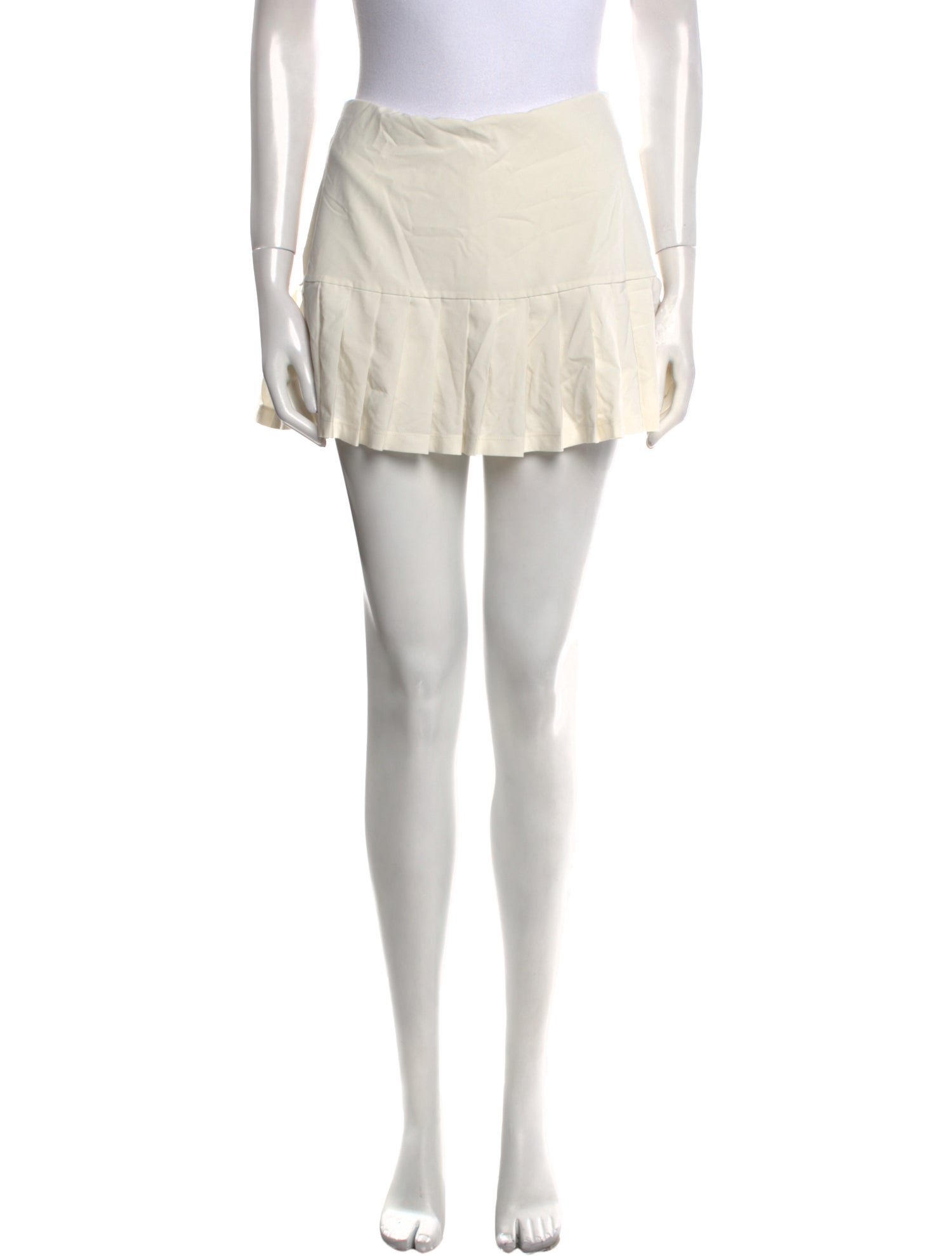 Tory Sport Pleated Accents Mini Skirt