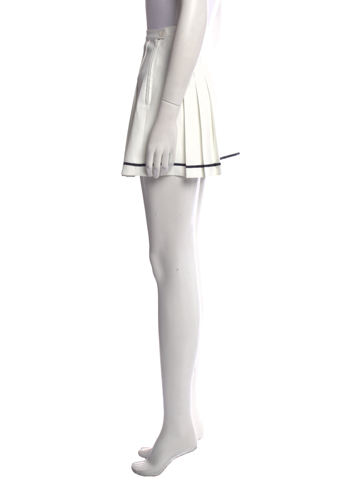 Tory Sport Embroidered Accent Mini Skirt