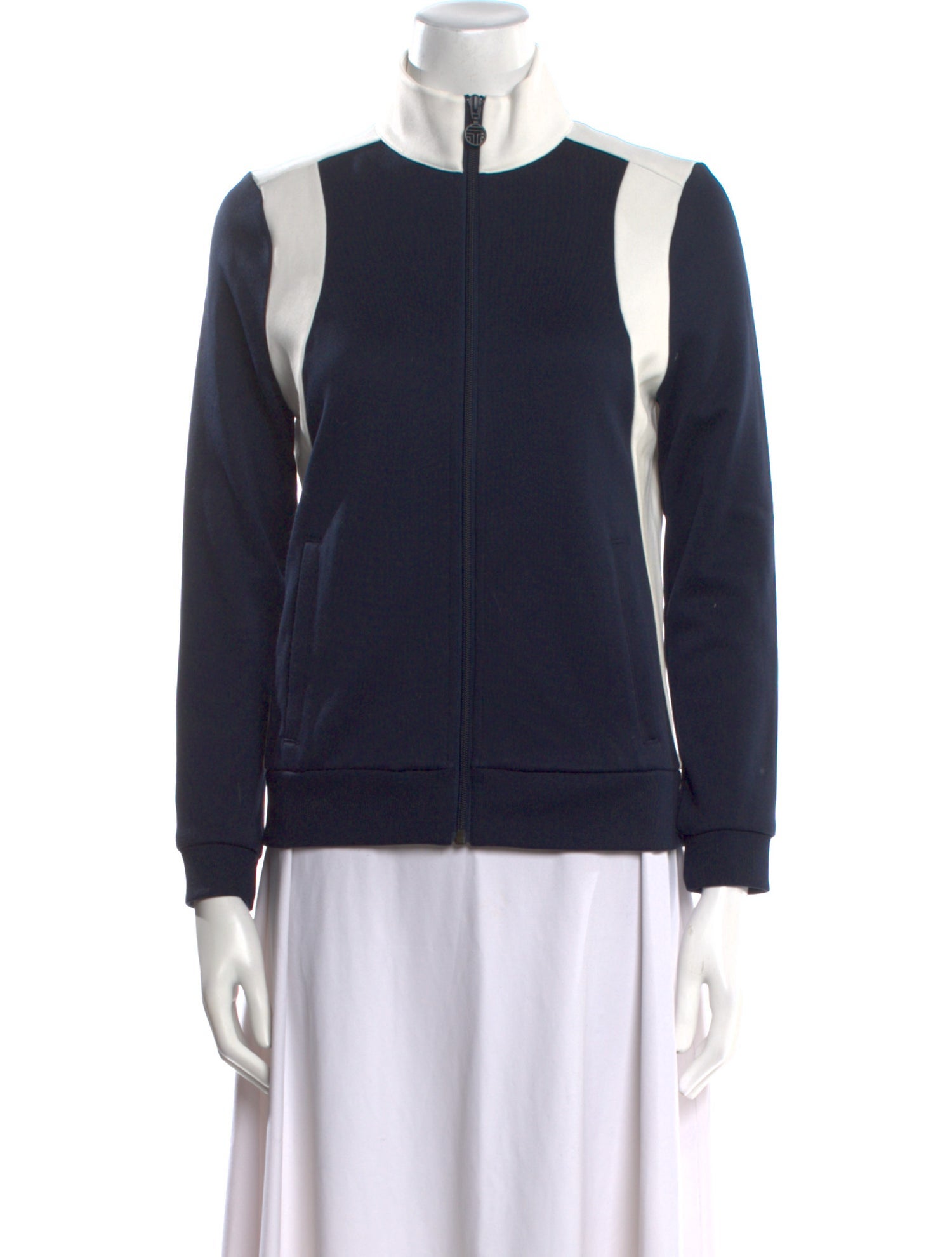 Tory Sport Mock Neck Long Sleeve Sweatshirt