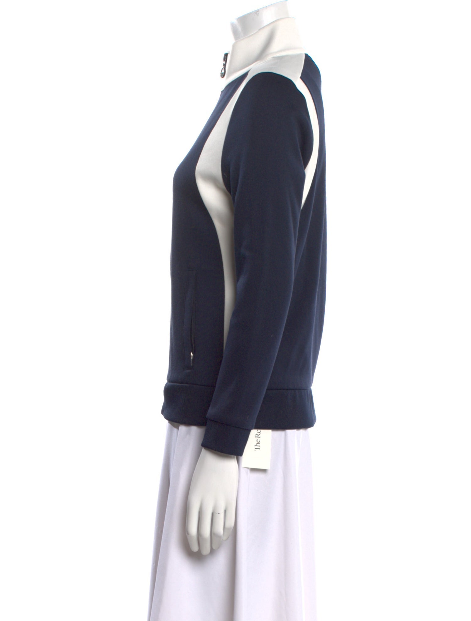 Tory Sport Mock Neck Long Sleeve Sweatshirt