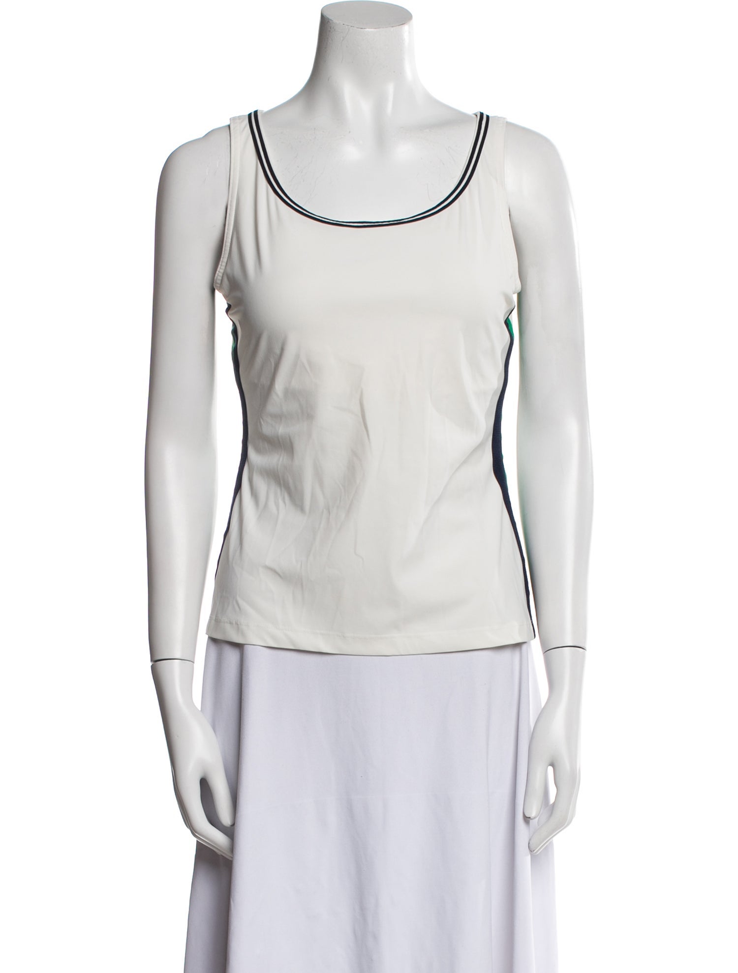 Tory Sport Scoop Neck Sleeveless Top