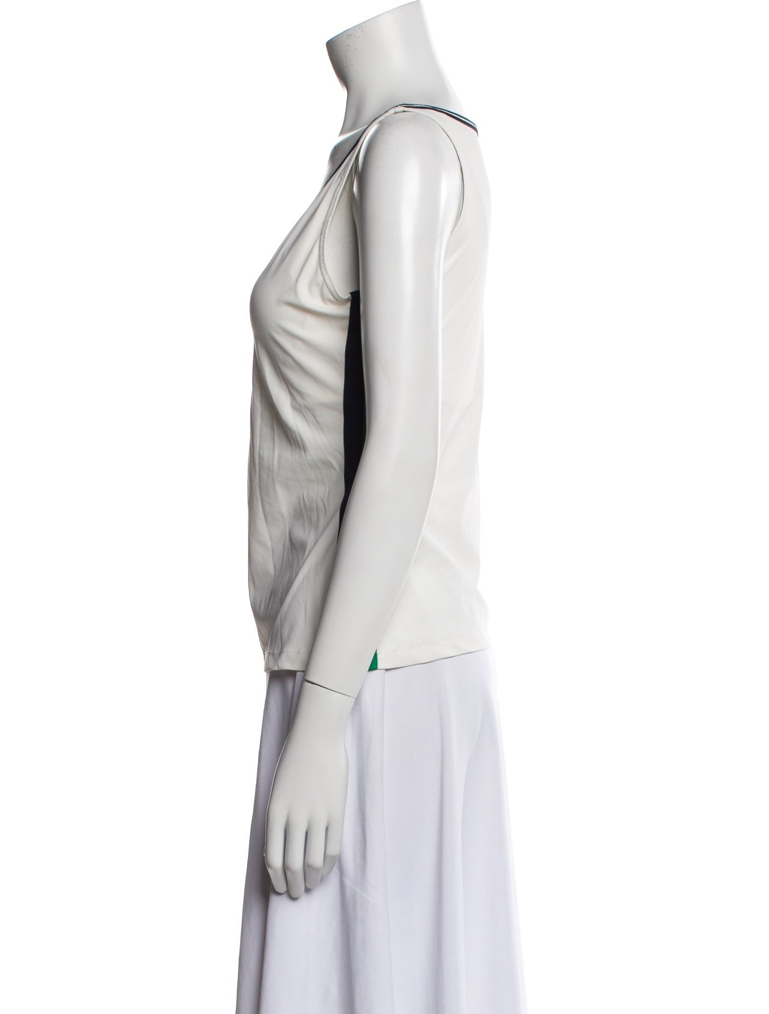 Tory Sport Scoop Neck Sleeveless Top