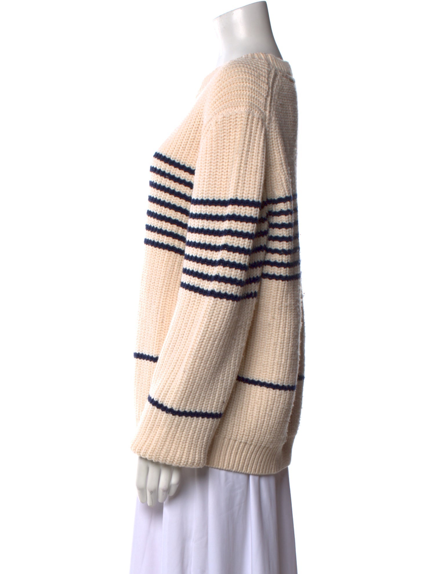 Tory Sport Merino Wool Striped Sweater