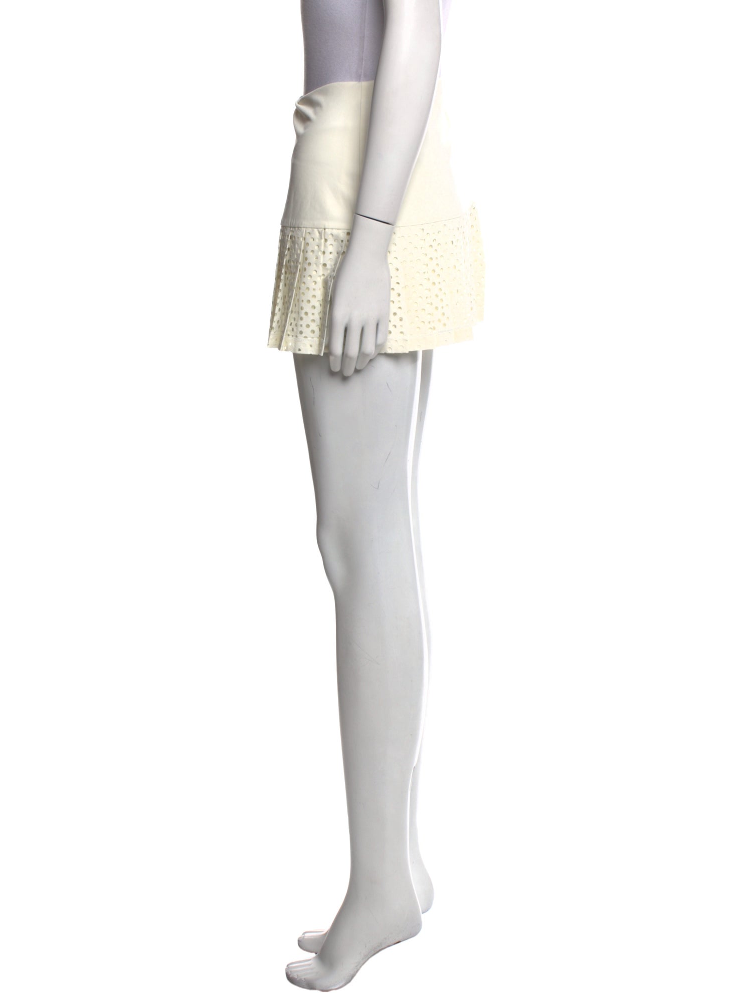 Tory Sport Lasercut Accents Mini Skirt