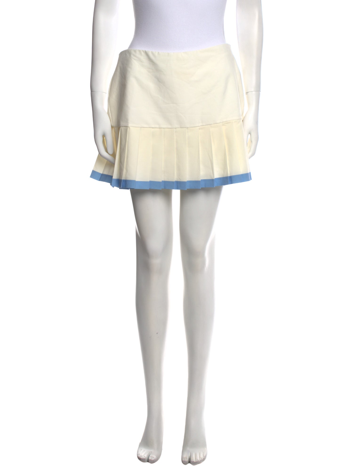 Tory Sport Pleated Accents Mini Skirt