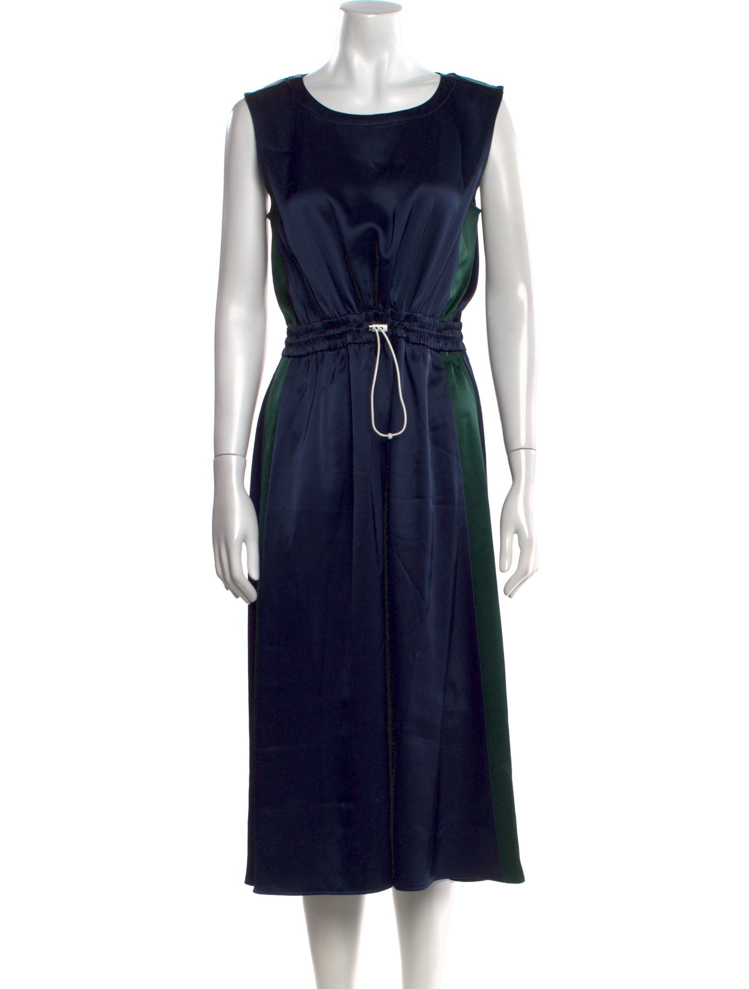 Tory Sport Scoop Neck Midi Length Dress