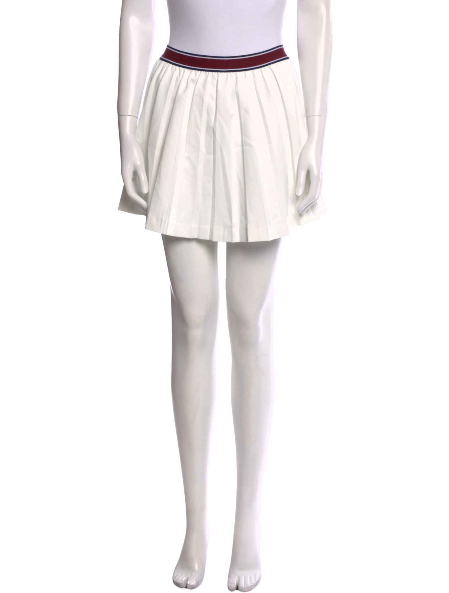 Tory Sport Grosgrain Trim Mini Skirt