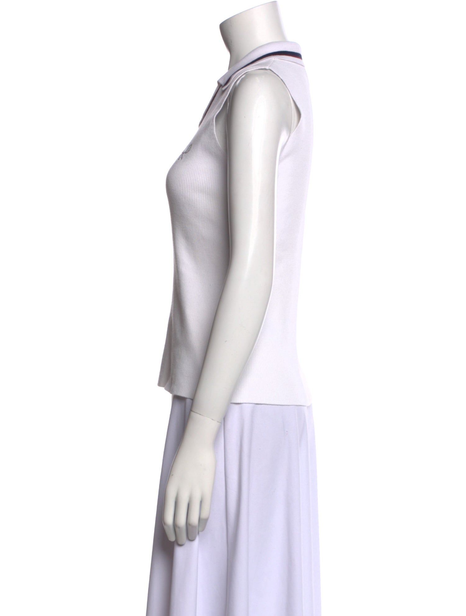 Tory Sport V-Neck Sleeveless Top