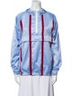 Tory Sport Striped Down Jacket