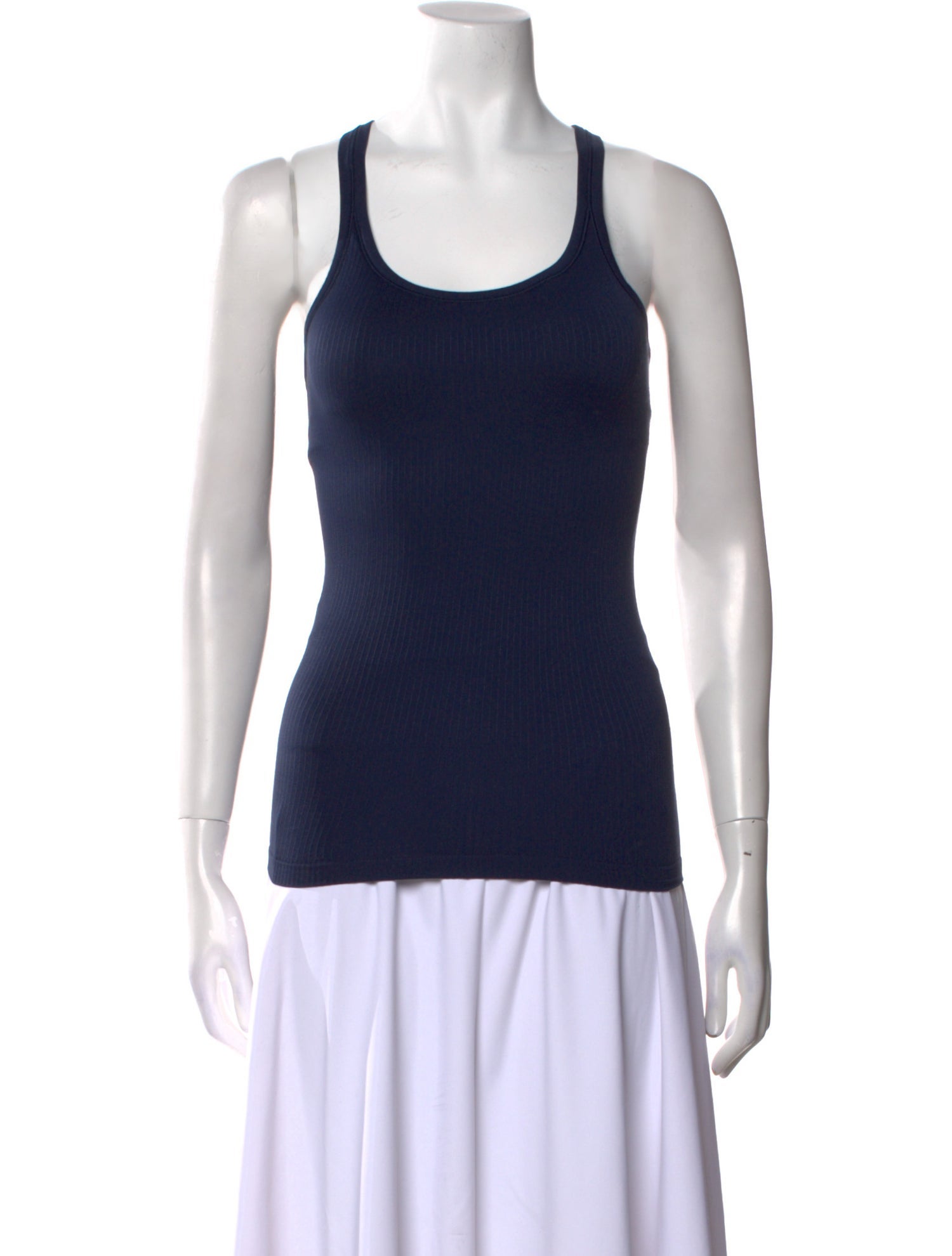 Tory Sport Nylon Scoop Neck Top