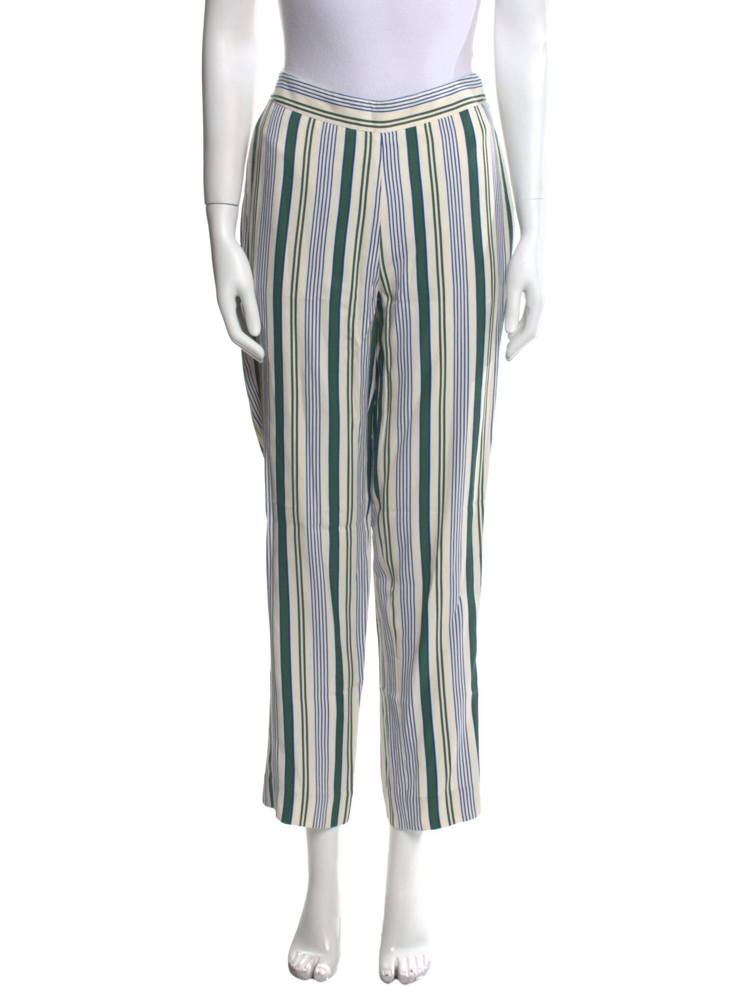 Tory Sport Striped Straight Leg Pants