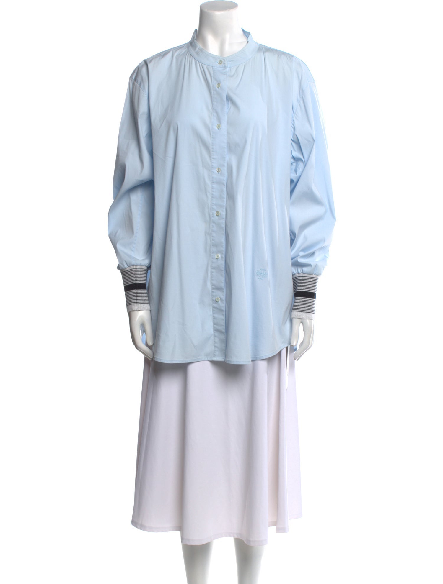 Tory Sport Mock Neck Long Sleeve Tunic