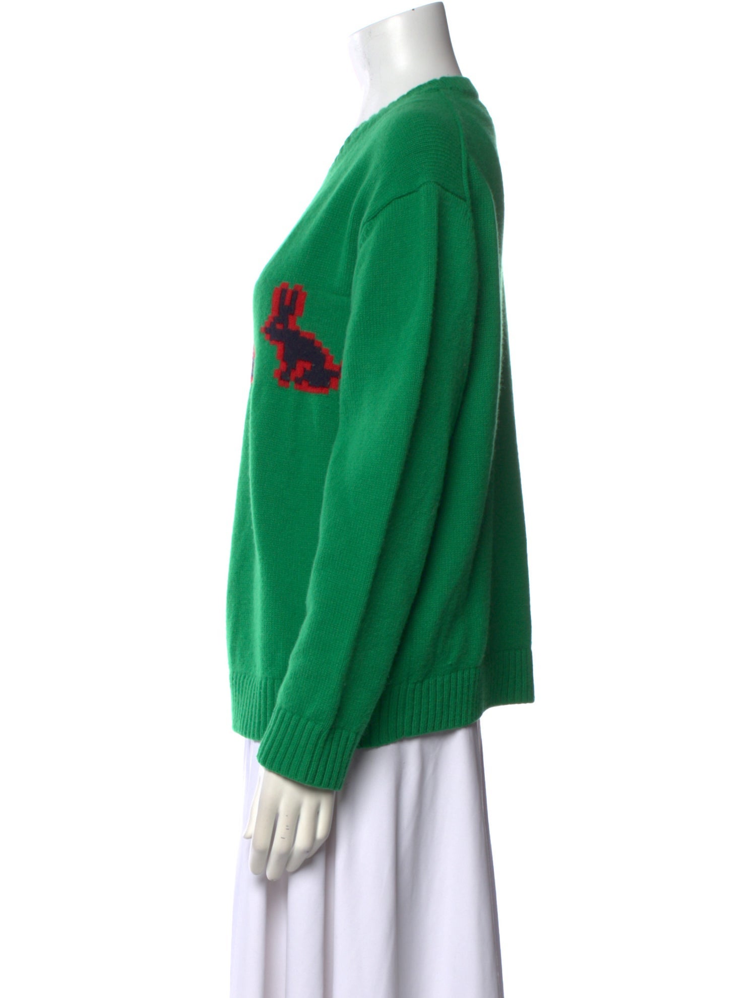 Tory Sport Merino Wool Graphic Print Sweater