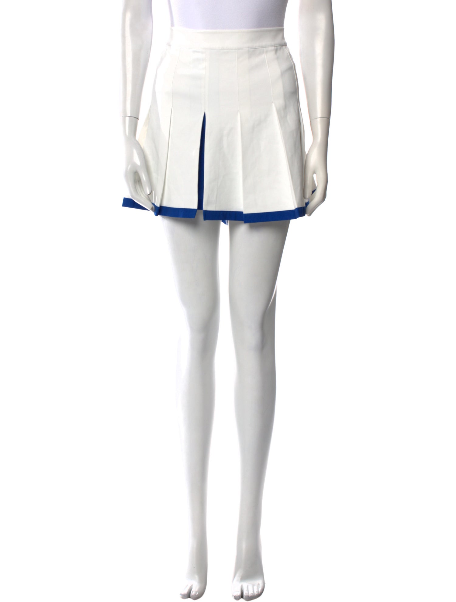 Tory Sport Colorblock Pattern Mini Skirt