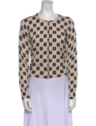 Tory Sport Wool Printed Sweater