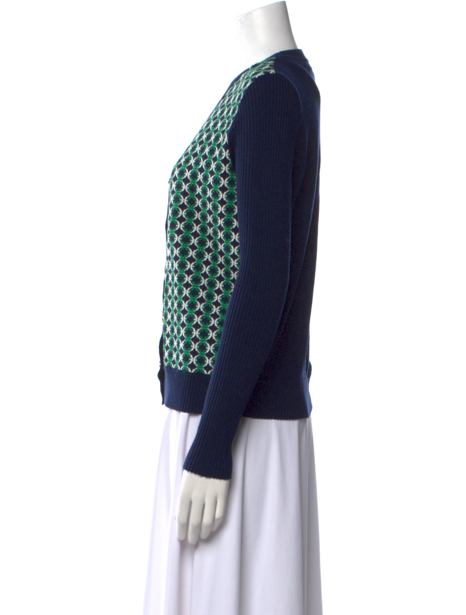 Tory Sport Merino Wool Printed Sweater
