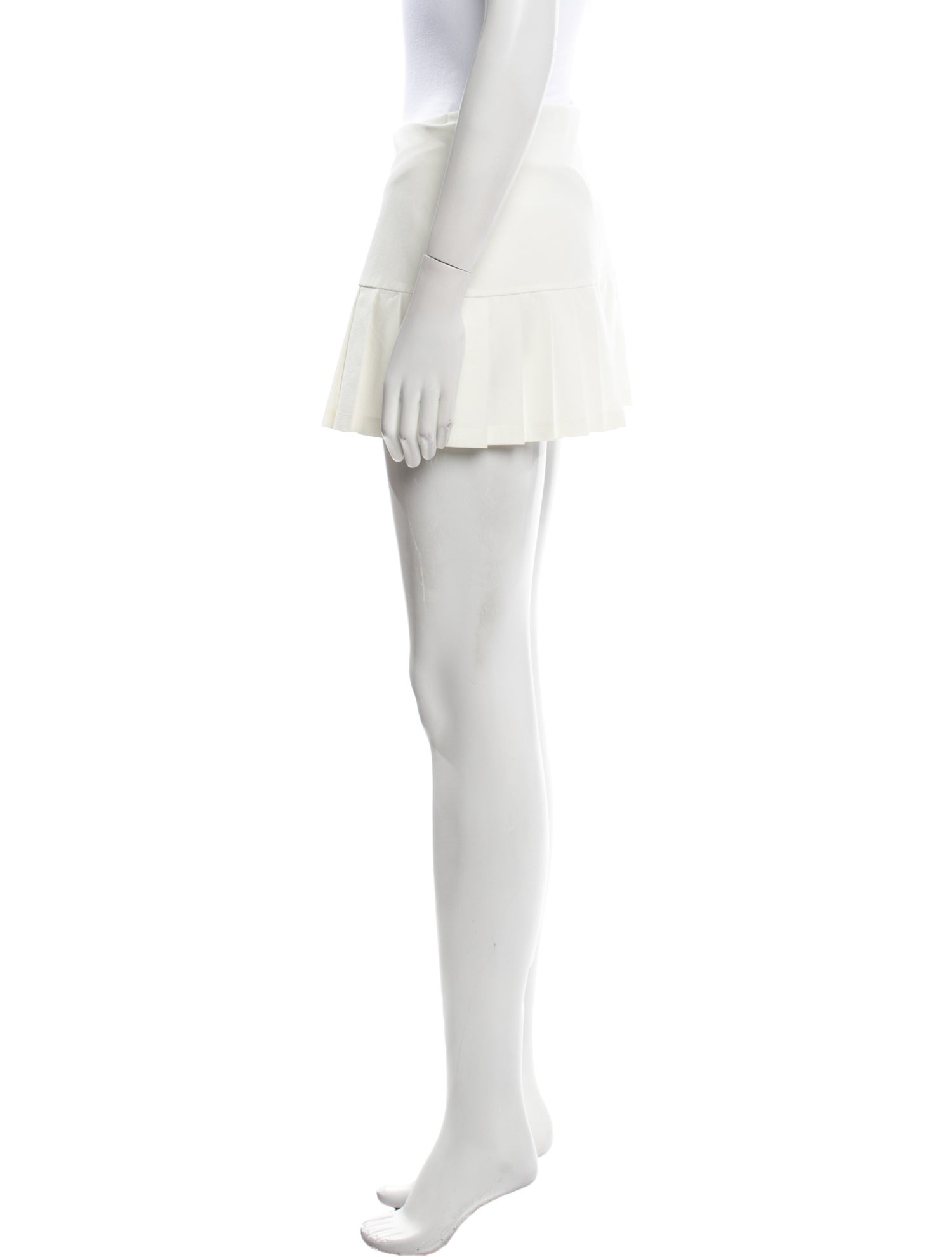 Tory Sport Pleated Accents Mini Skirt