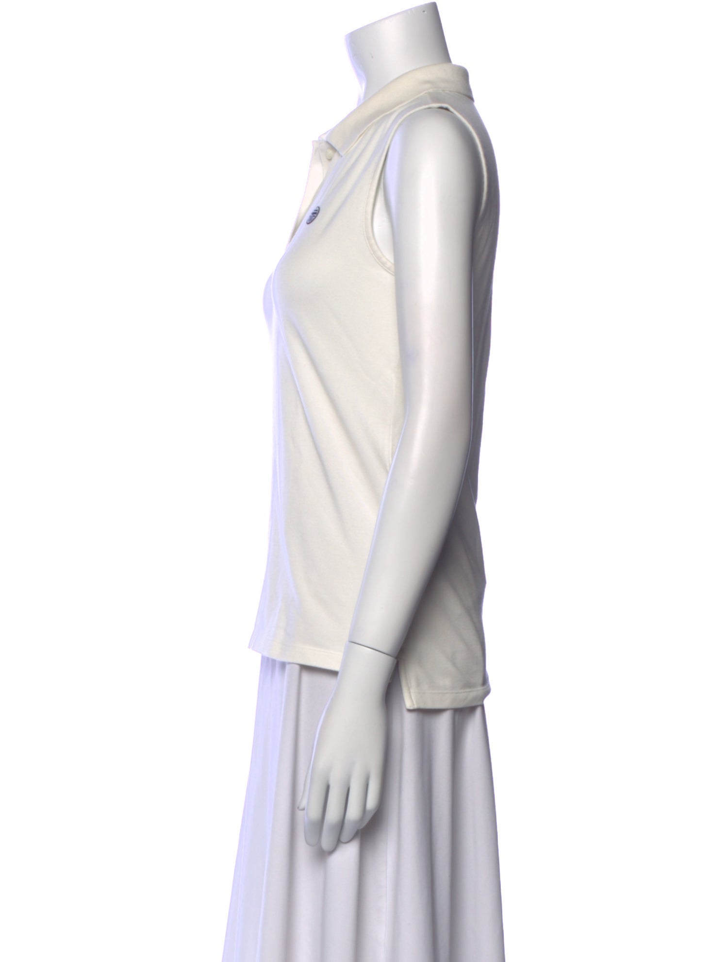 Tory Sport V-Neck Sleeveless Polo