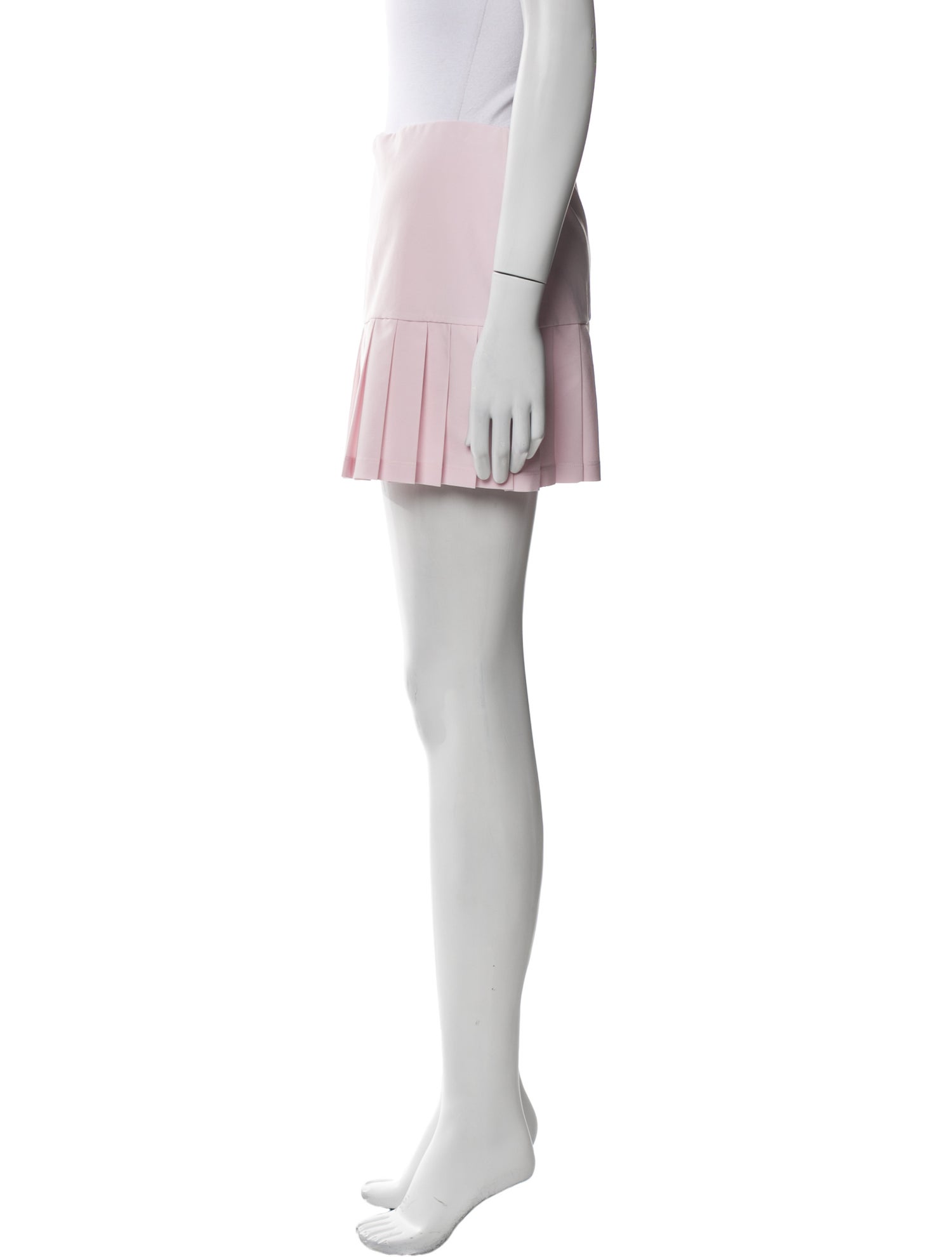 Tory Sport Pleated Accents Mini Skirt