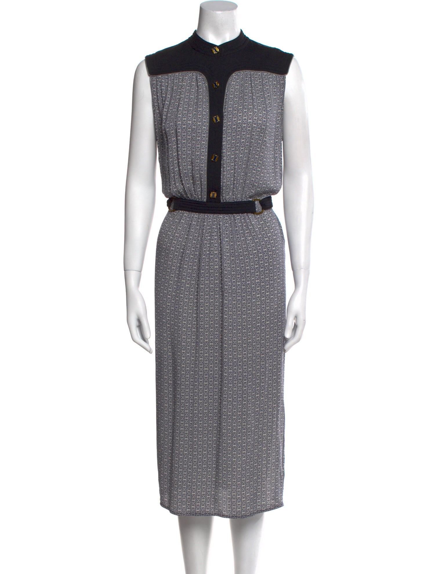 Tory Sport Silk Midi Length Dress