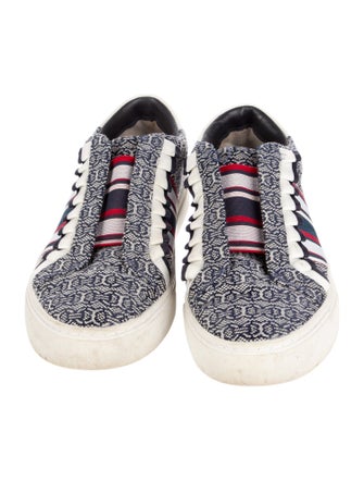 Tory Sport Canvas Printed Sneakers