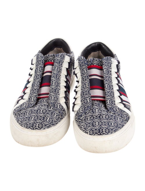 Tory Sport Canvas Printed Sneakers