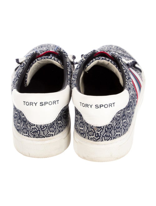 Tory Sport Canvas Printed Sneakers
