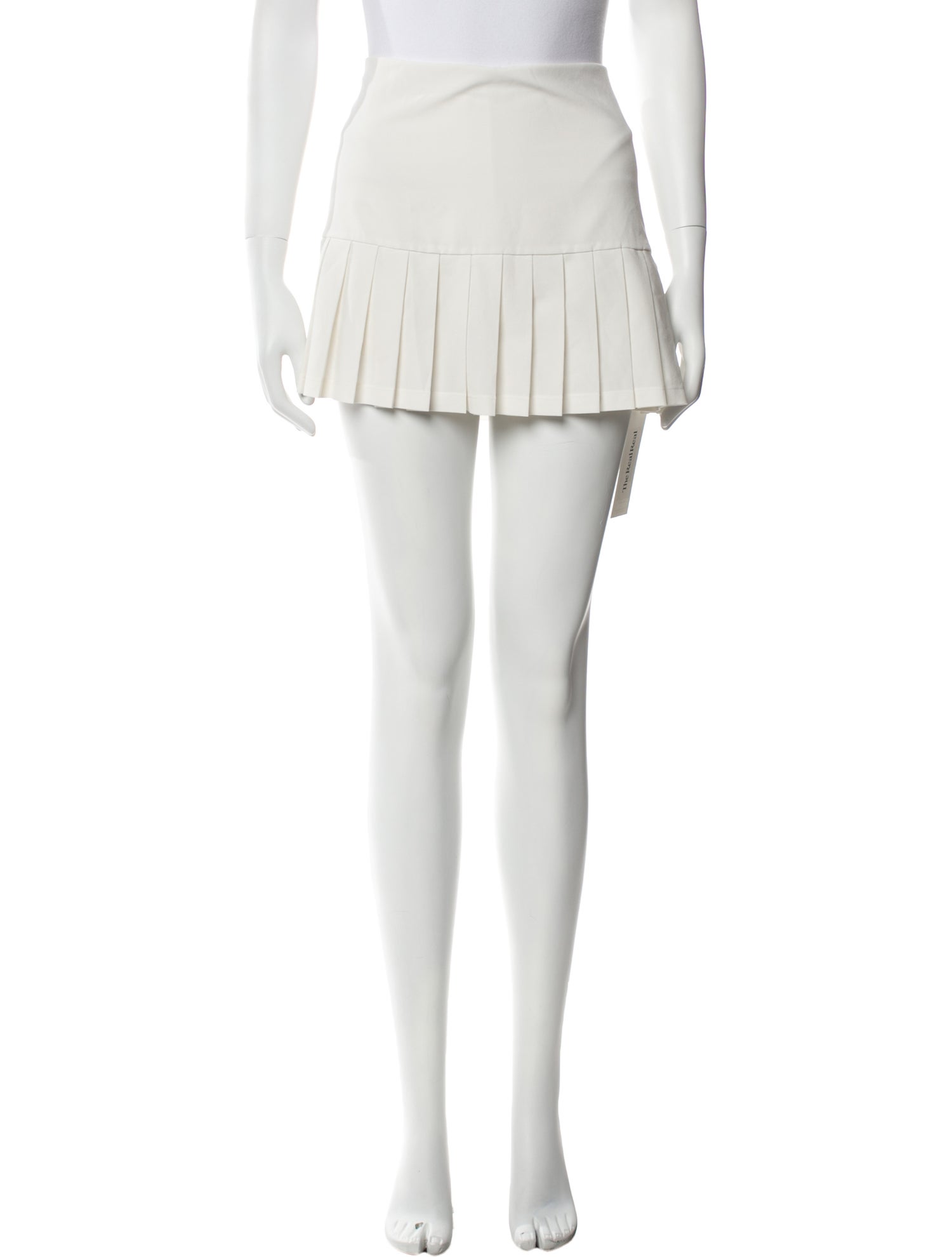 Tory Sport Pleated Accents Mini Skirt