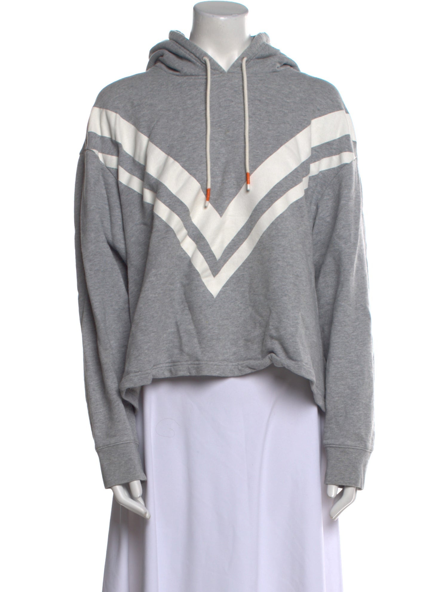 Tory Sport Graphic Print V-Neck Sweatshirt