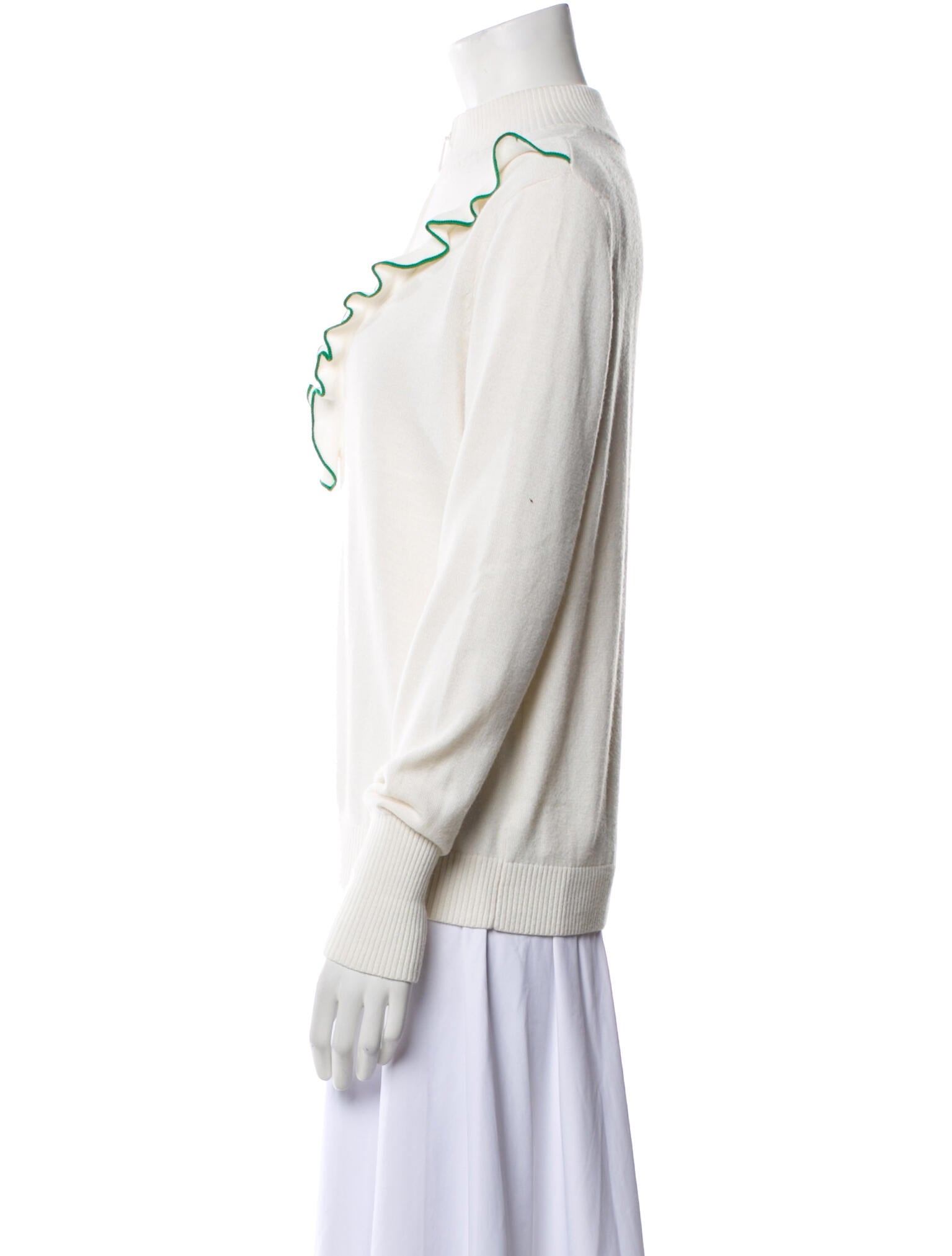 Tory Sport Cashmere V-Neck Sweatshirt