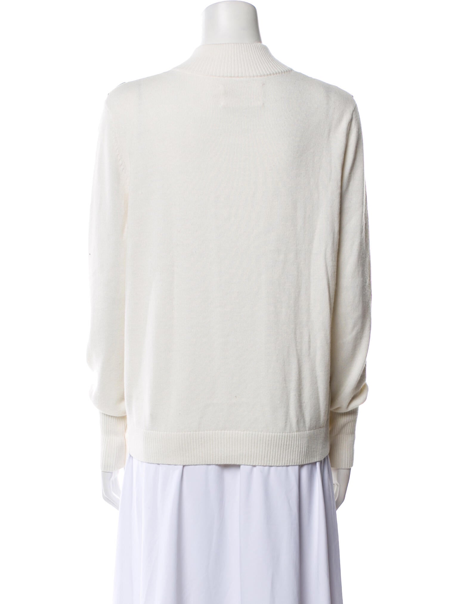 Tory Sport Cashmere V-Neck Sweatshirt
