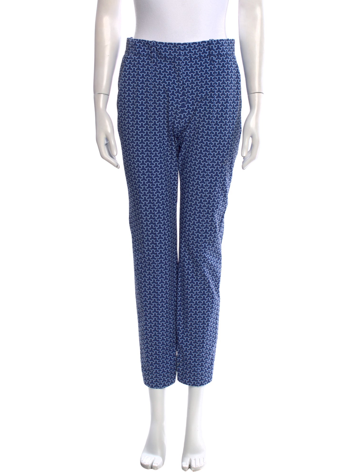 Tory Sport Polka Dot Print Straight Leg Pants